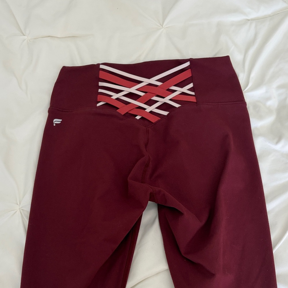 Fabletics Merlot Boost Powerhold leggings